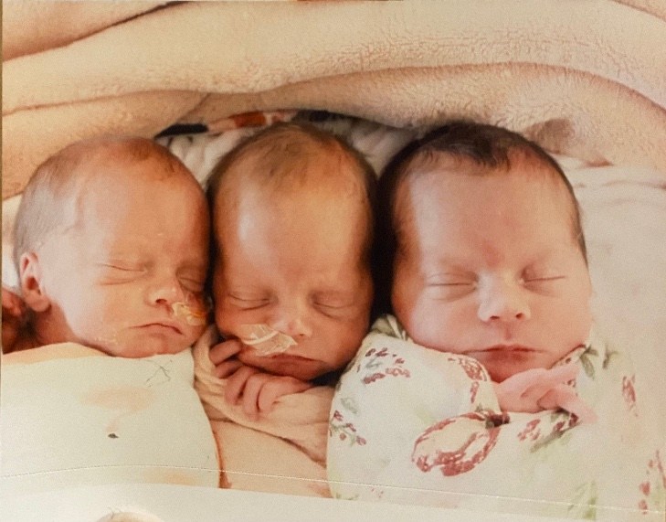 Uber-patriotic military family has triplets on the Fourth of July
