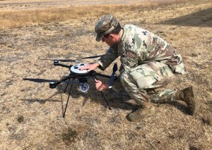 Army bomb techs field test new aerial drone