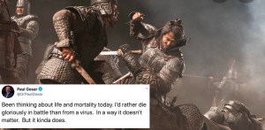 Congressman, a former dentist, says he’d ‘rather die gloriously in battle than from’ coronavirus
