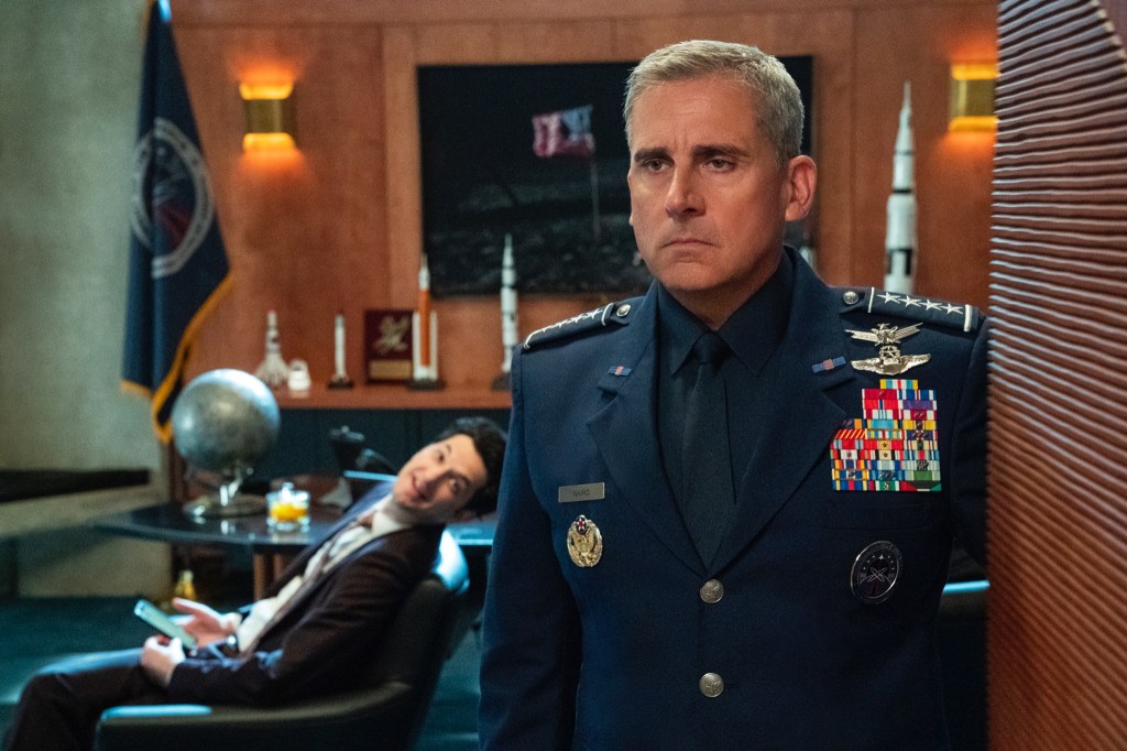 Space Force top general to Steve Carell: ‘Get a haircut.’
