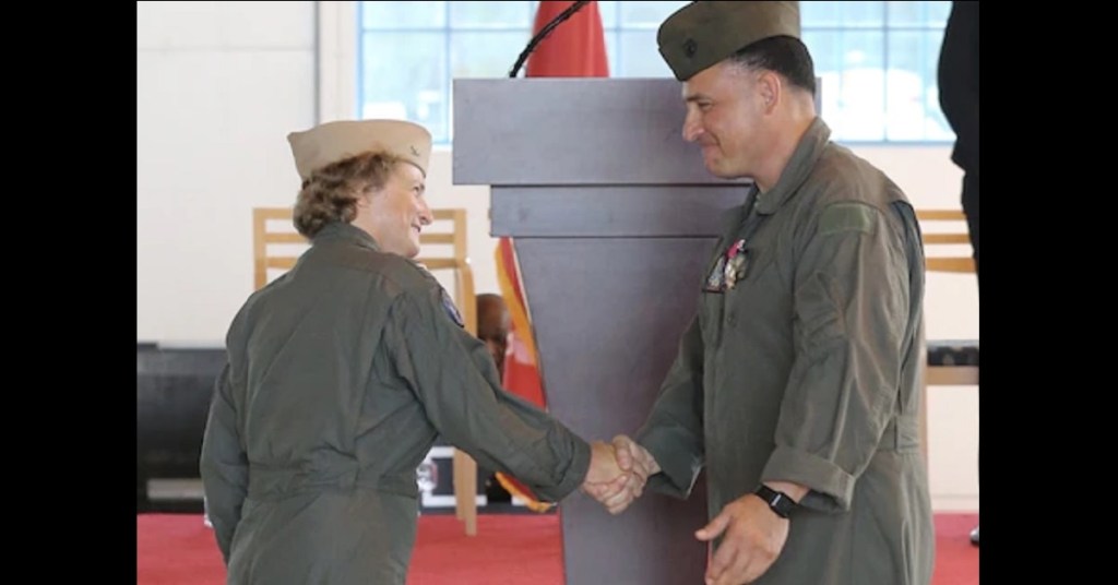This officer is the first woman to lead Naval Test Wing Atlantic
