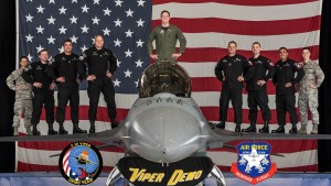 F-16 demonstration pilot uses cockpit camera during air show — and the result is stunning