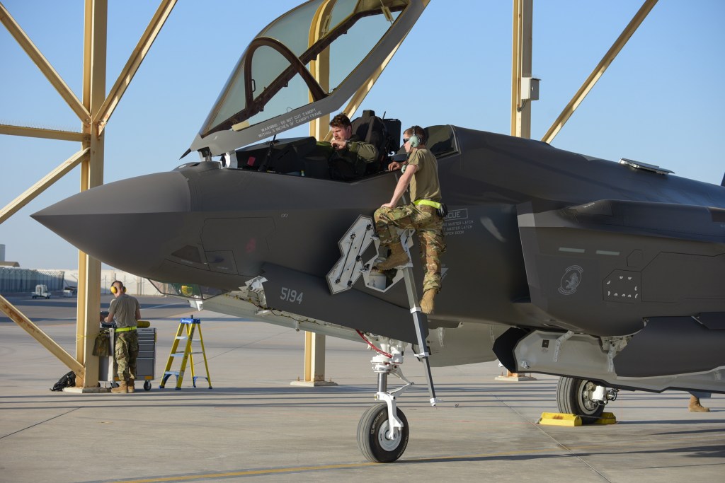 Air Force F-35As deploy to the Middle East