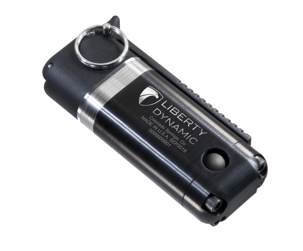 This flash bang grenade has safety, tactical and timing features not available in the military today