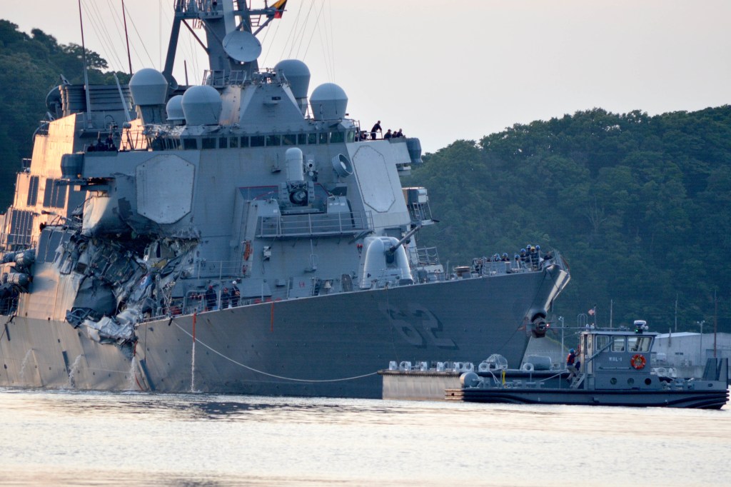 Navy filing homicide charges for McCain, Fitzgerald commanders