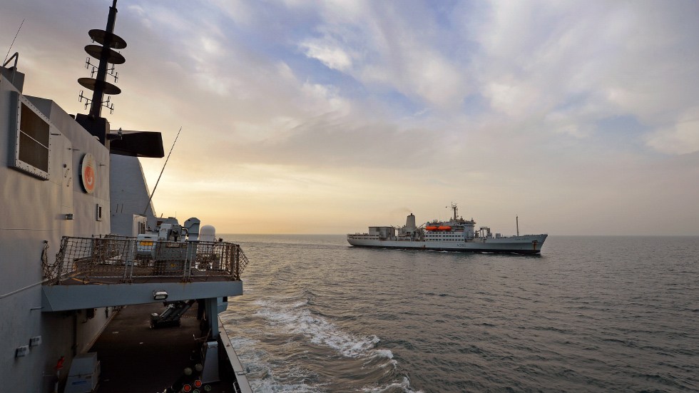 Is Britain buying a warship? Depends who you ask.