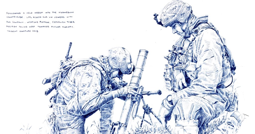 The Art of War: How combat artists are capturing the soul of the Marine Corps