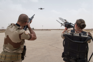 French army trains for anti-drone warfare in Jordan