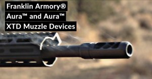 New Aura muzzle devices from Franklin Armory
