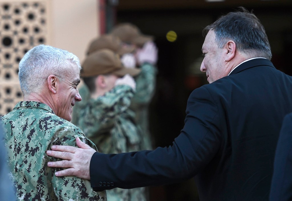 US military officers prep the battlefield for White House budget