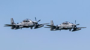 Air Force to give Sierra Nevada Corp. a sole-source contract for light-attack planes, but Textron will also get an award