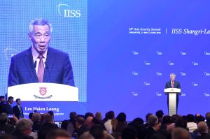 Shangri-La keynote blames global anxiety on US-China tension