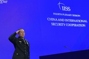 Chinese defense minister strikes defiant tone at Shangri-La Dialogue