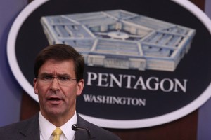 Secretary of Defense recuses himself from troubled Pentagon contract