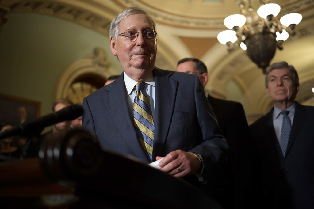 McConnell urges caution on Turkey sanctions