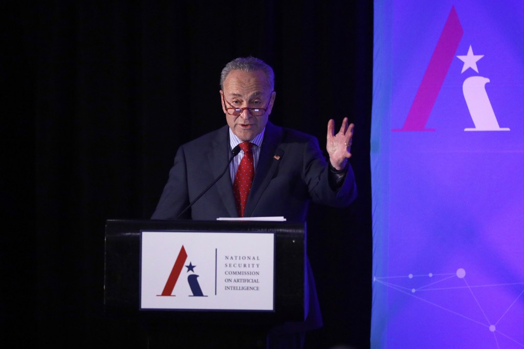 Schumer proposes $100B tech ‘moon shot’ versus China