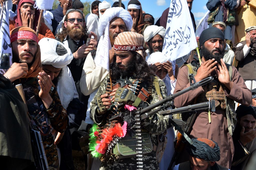 U.S. Forces-Afghanistan conducts airstrikes against Taliban attacking ANDSF checkpoint, first since Eid ceasefire