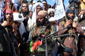 U.S. Forces-Afghanistan conducts airstrikes against Taliban attacking ANDSF checkpoint, first since Eid ceasefire