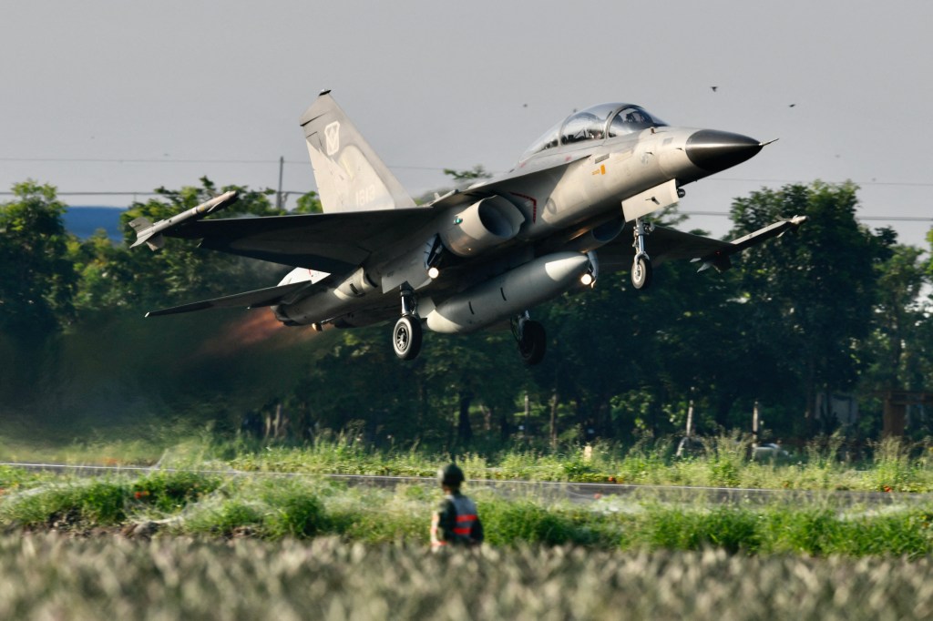 See Taiwanese jets take off from rural roads, and more from its latest drill