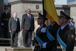 Pentagon chief stresses security cooperation as key to stopping Russia’s Black Sea ‘aggression’