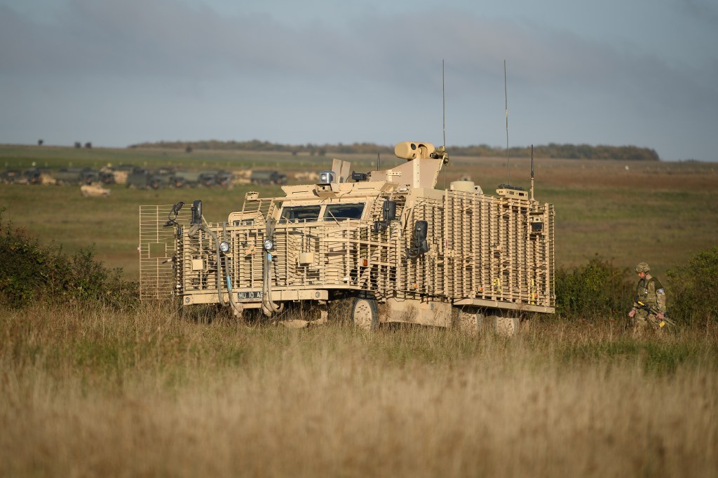 Britain reveals Ukrainian soldiers are training locally