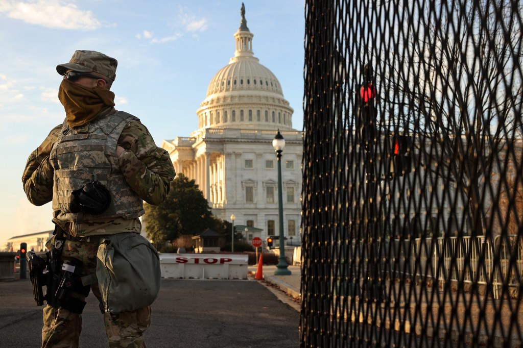 Up to 21,000 National Guard troops now authorized in DC for Biden inauguration