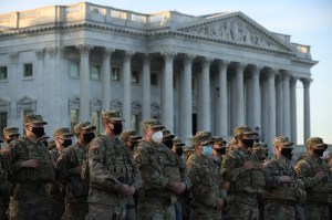 More than 40 Guard troops in DC for Biden inauguration test positive for COVID; up to 25,000 troops now authorized