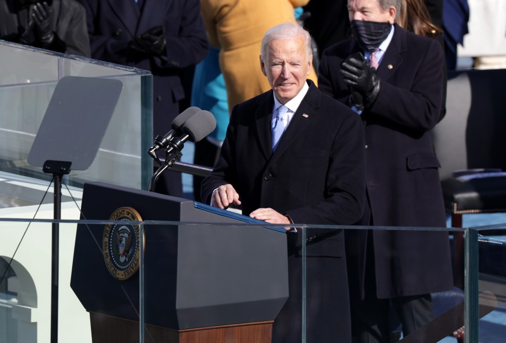 Biden inaugurated commander in chief amid heavy military presence at Capitol