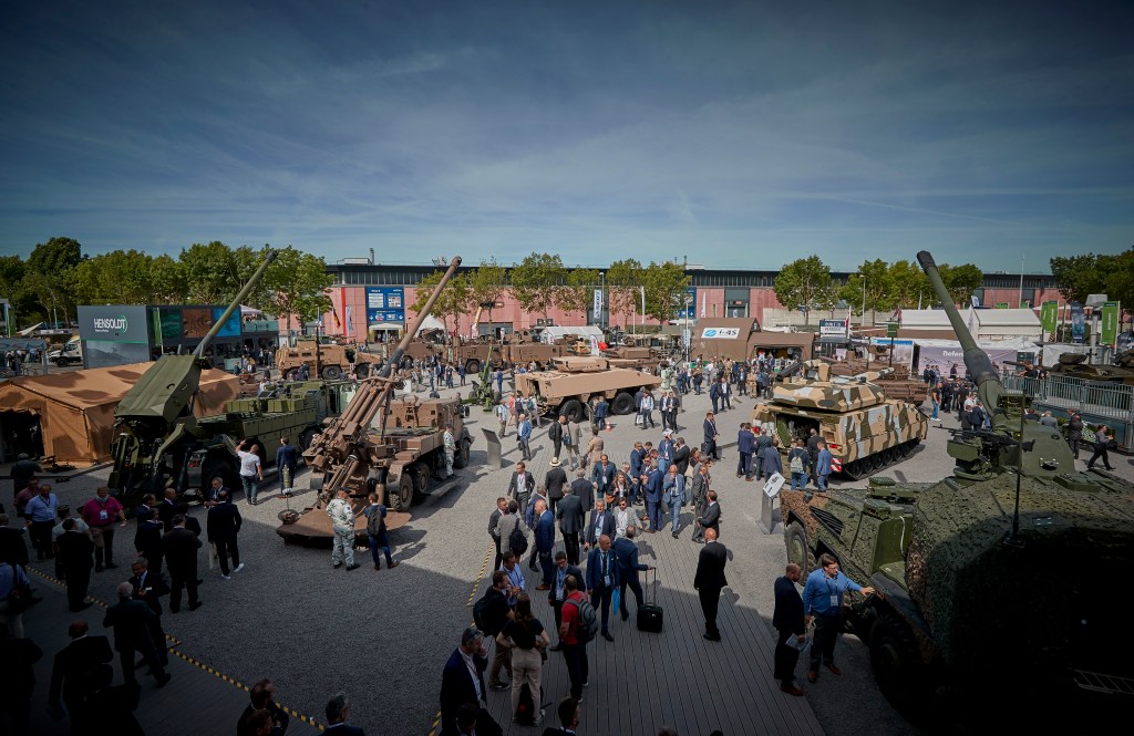 See the show floor and live drills at Eurosatory