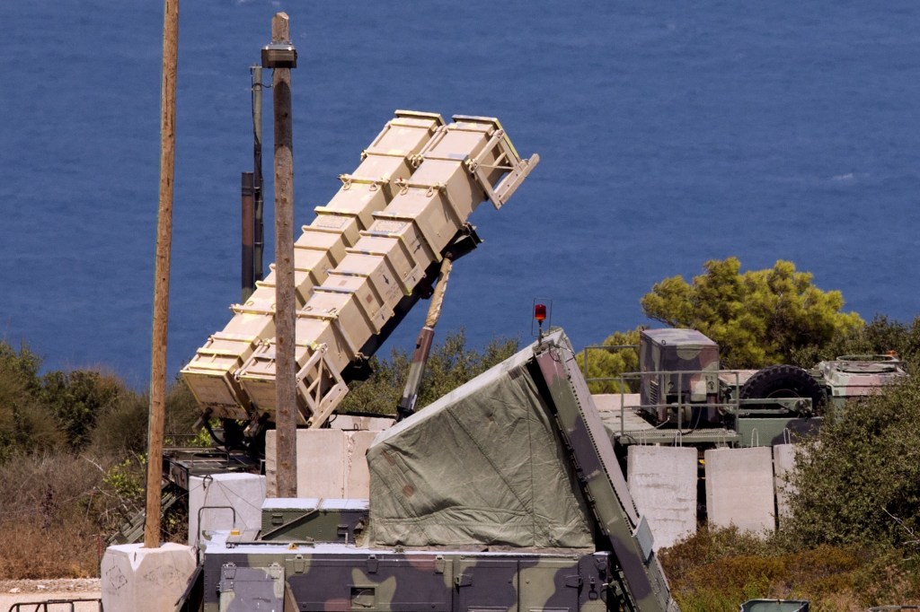 Israel uses Patriot missile to shoot down drone