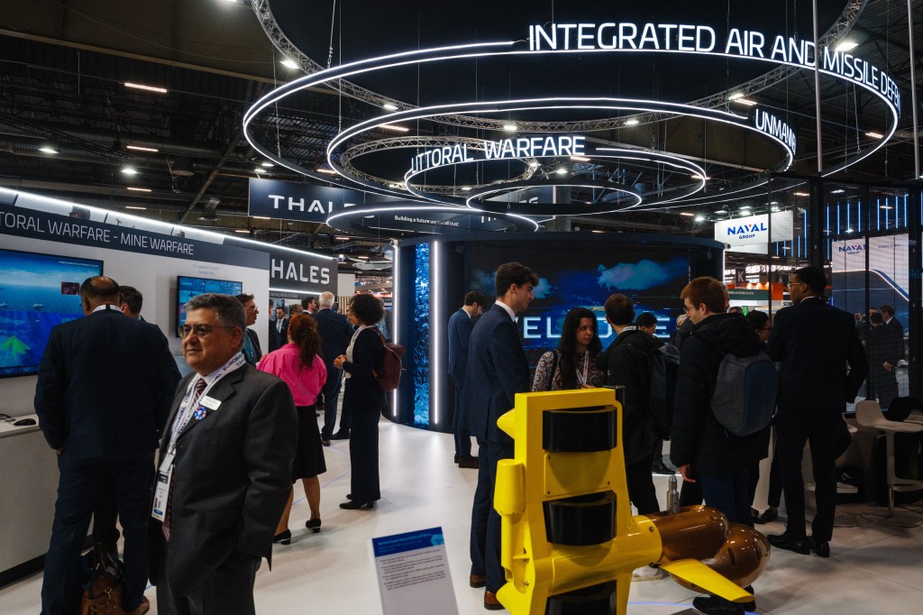 Thales touts mini-sonar for underwater drones ahead of UK Navy pitch