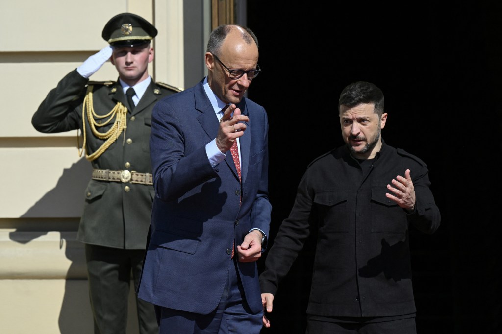 Germany’s Merz lifts range limit on weapons donated to Ukraine
