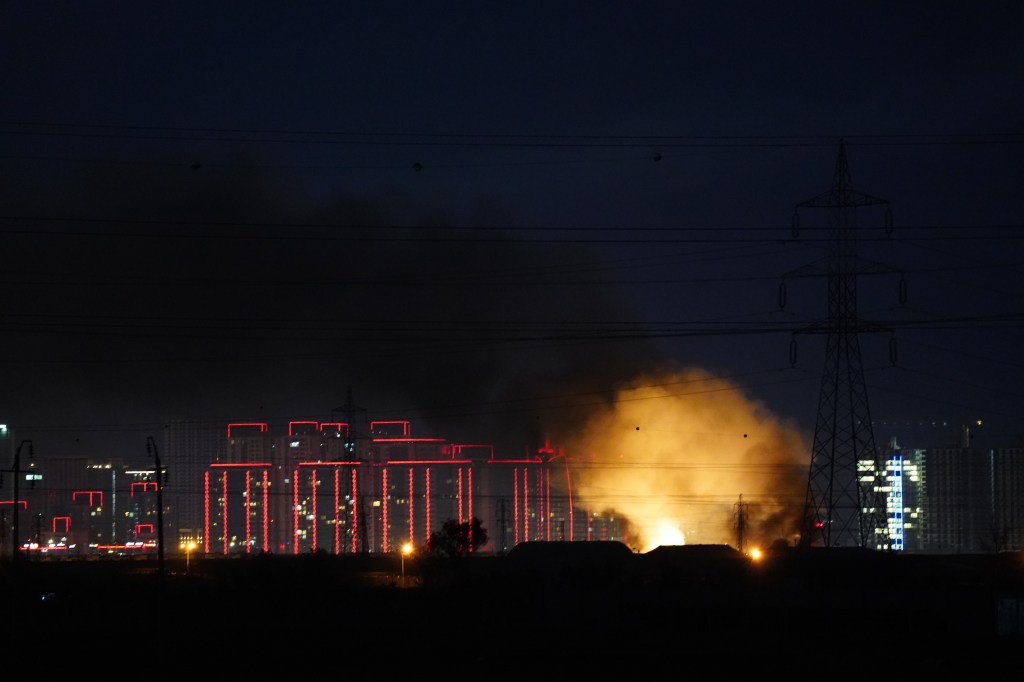 European military installations are  targeted in Iran retaliation