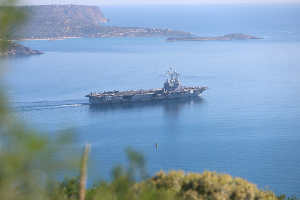 France moves carrier into Red Sea ahead of potential Hormuz mission