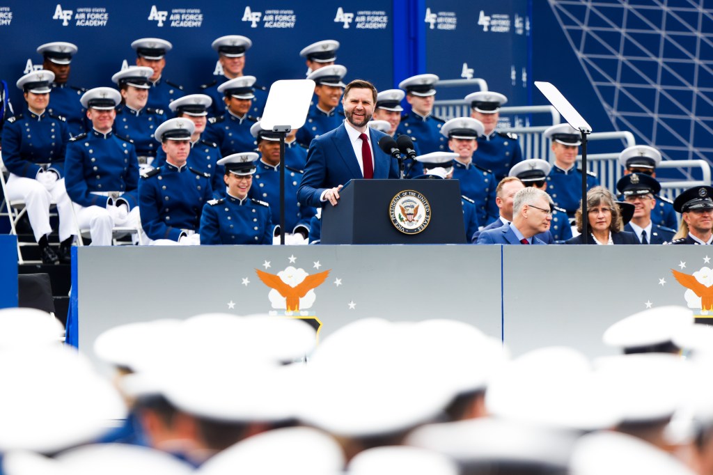 Vance advises Air Force Academy graduates to not concede decision making to AI