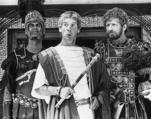 That time British sailors sang Monty Python as their ship burned