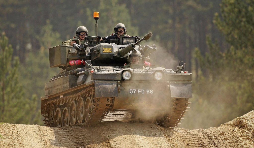 Lest we forget… the handbrake: British vets crash armored vehicle into village memorial on Armistice Day