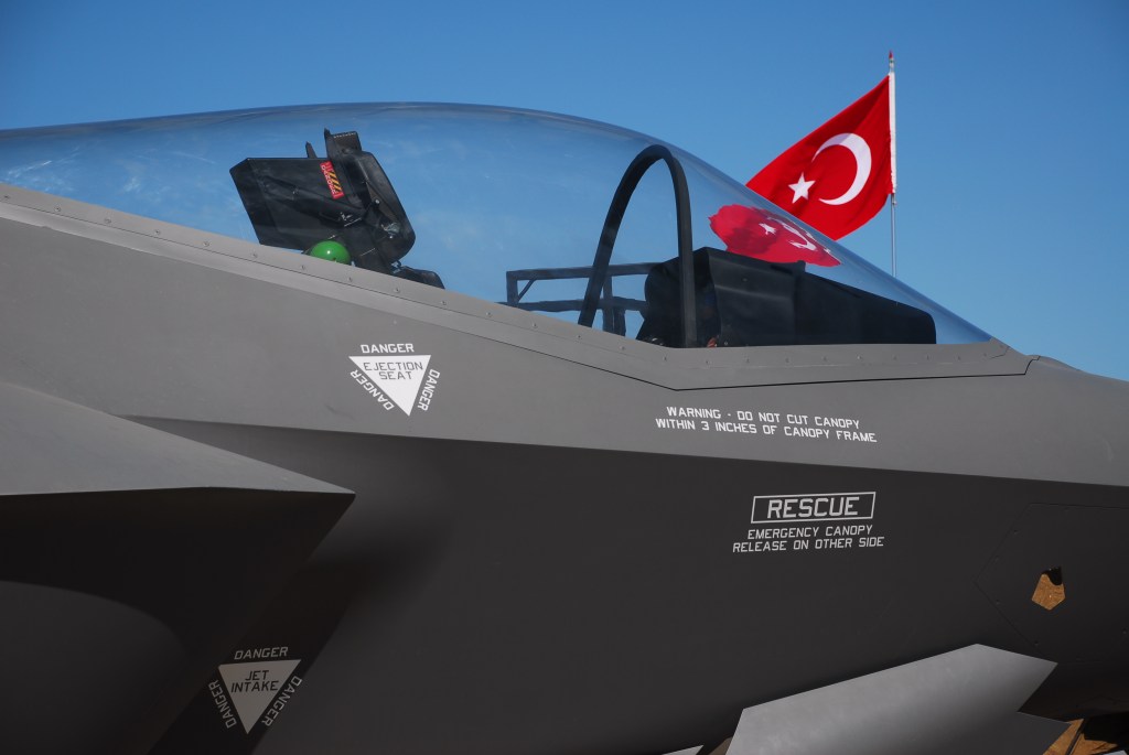 Will US F-35s ever operate from Turkey? The US Air Force’s top general won’t rule it out.