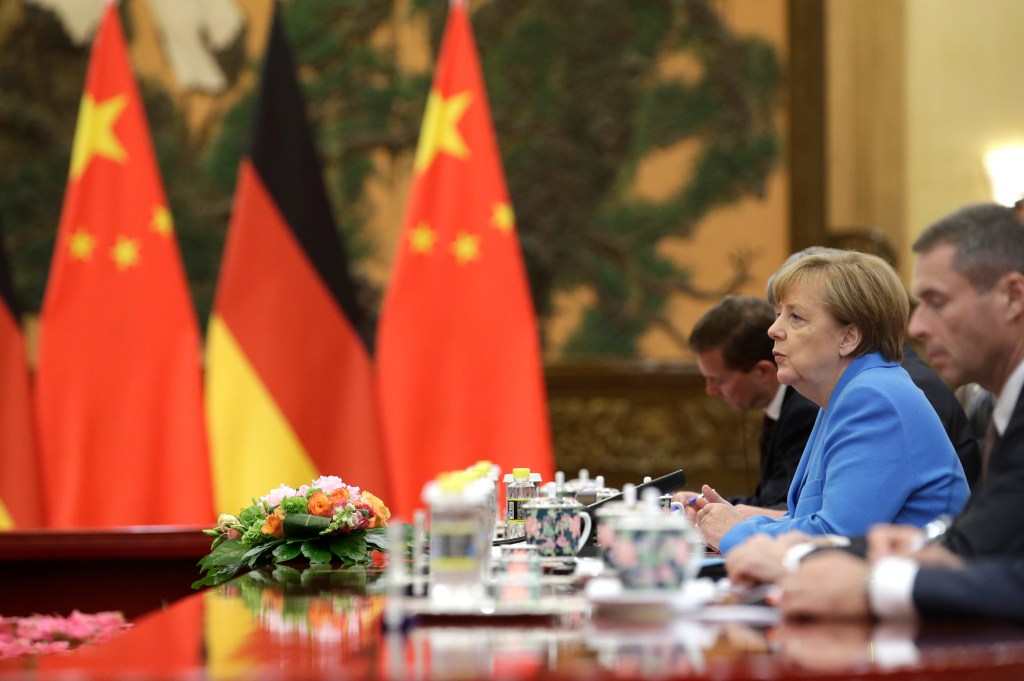 Merkel nudges China to help save the INF Treaty
