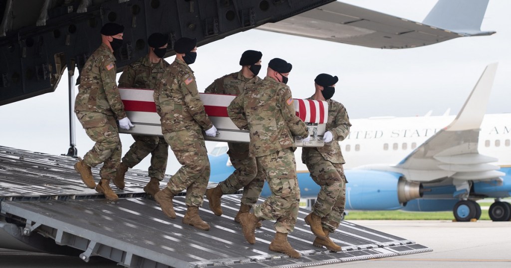 Biden paying respects to 13 US troops killed in Afghanistan