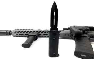 This rifle grip holds a razor-sharp surprise