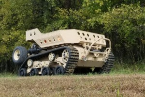 Can this tracked robot haul as much as a mule and as quietly as a bear?