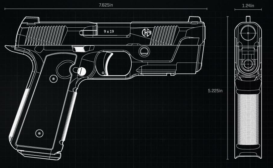 The makers of this futuristic 1911-type pistol just filed for bankruptcy