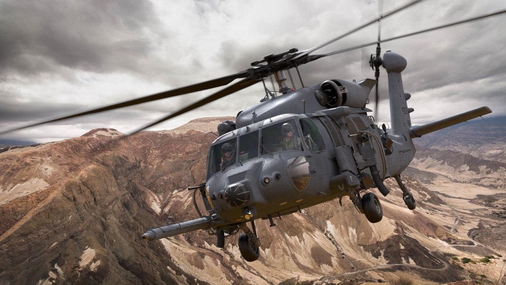 Radar warning receiver for new combat rescue helo