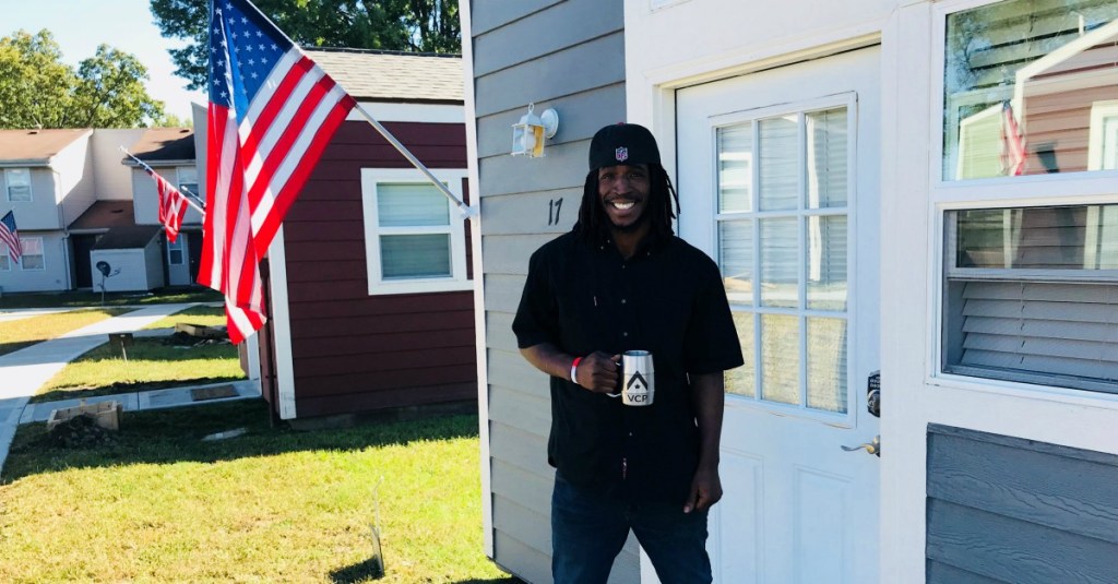Think small? This initiative offers tiny houses to homeless vets.
