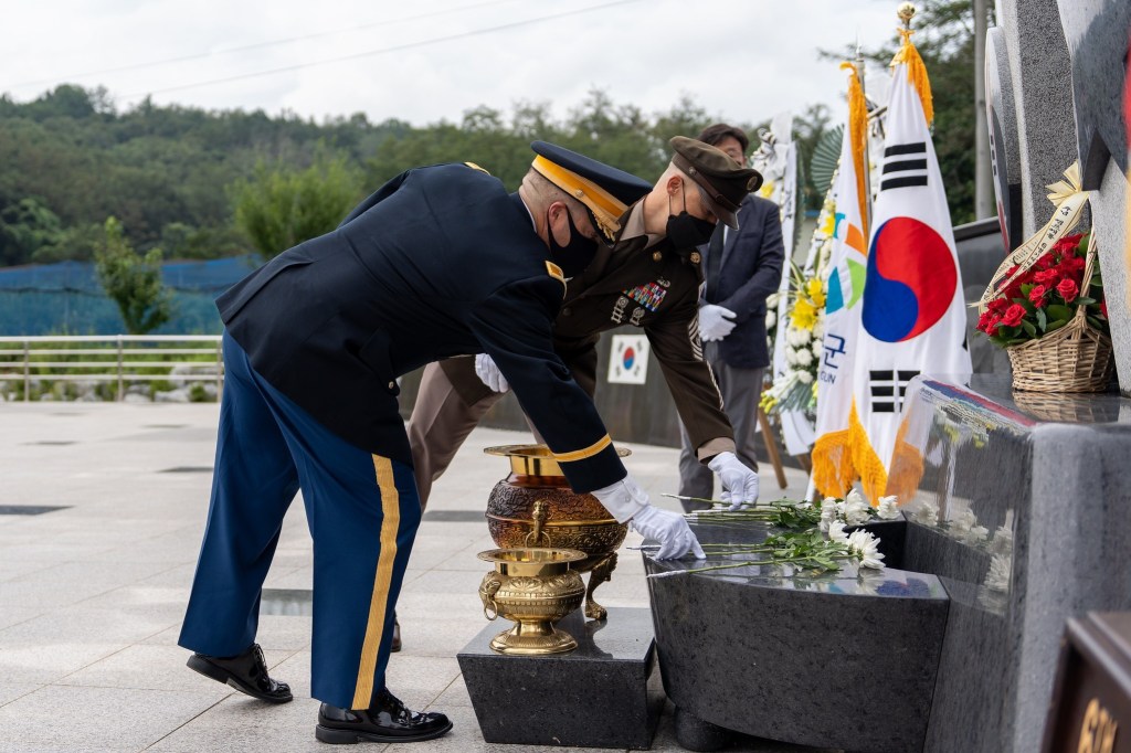 US forces remember POWs killed on Hill 303 during Korean War