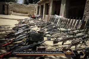 Taliban propaganda showcases US weapons and radios as captured war spoils
