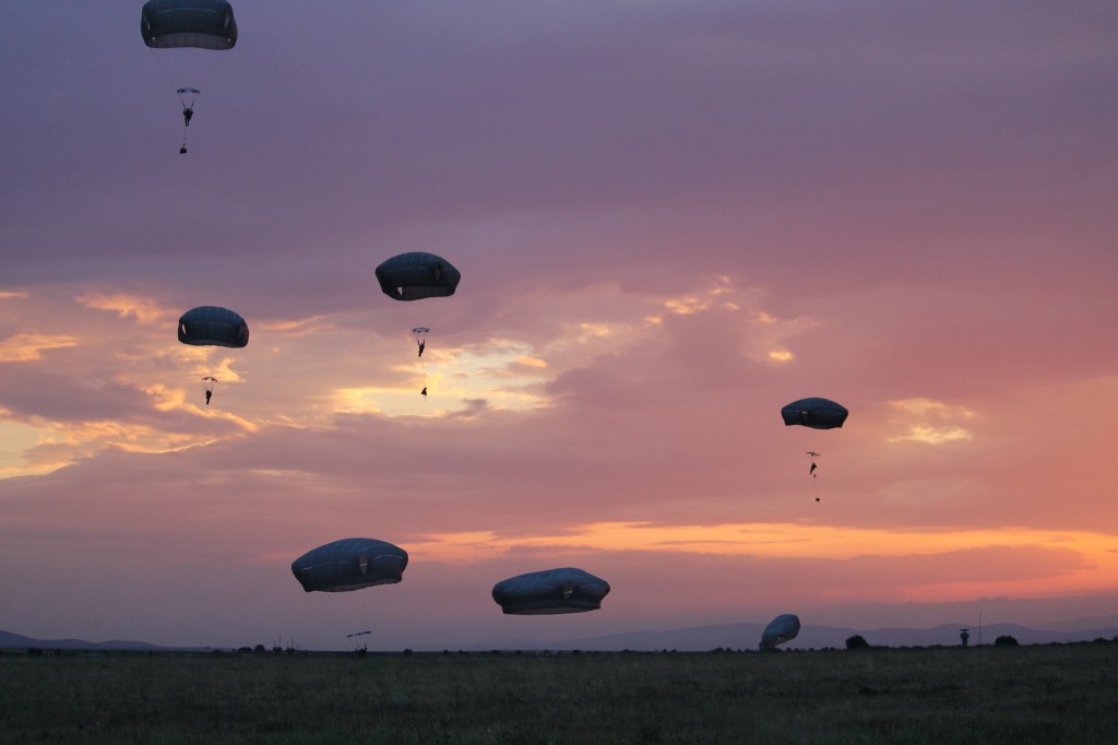 Photo gallery: A drop on Bezmer Airfield at Swift Response