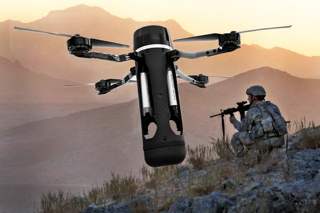A drone with a can-doom attitude