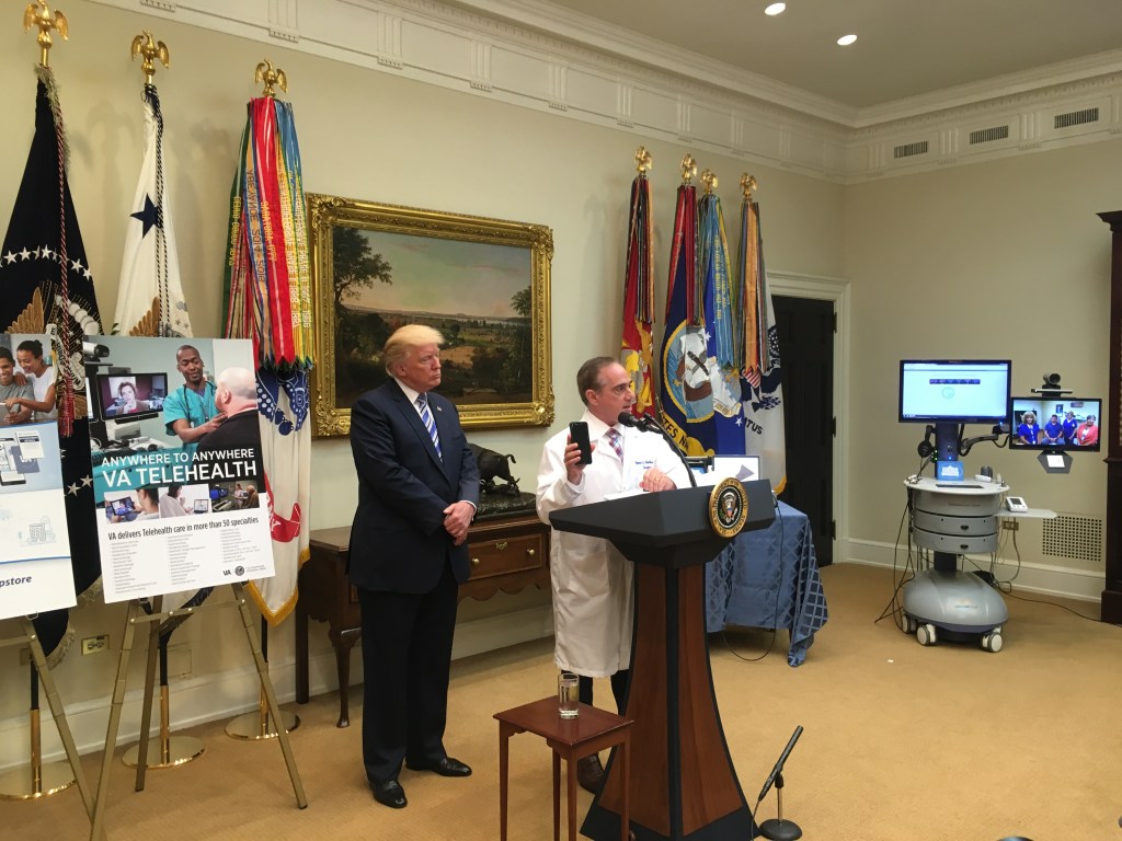 New tools let vets schedule appointments, meet with doctors through their phones